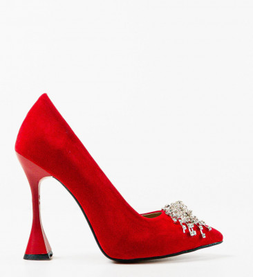 Pantofi dama Yerer Rosii