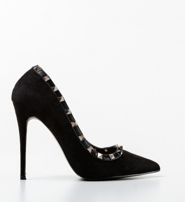 Pantofi Luvea Negri 2