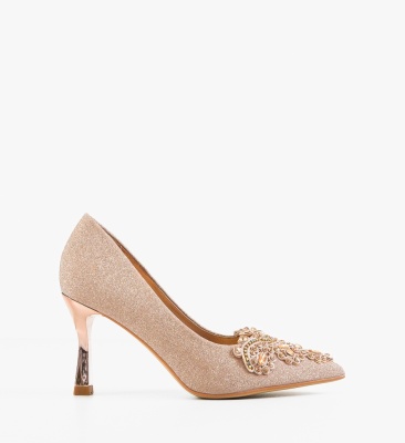 Pantofi stiletto dama Laurie Aurii