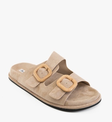 Papuci dama Rumy Khaki