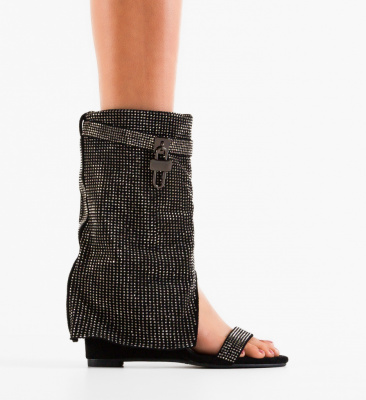 Platforme dama Hemdal Negre
