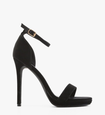 Sandale cu toc Cazey Negre