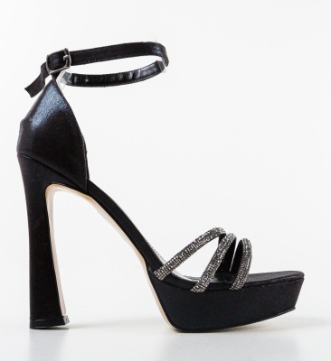 Sandale dama Hana Negre