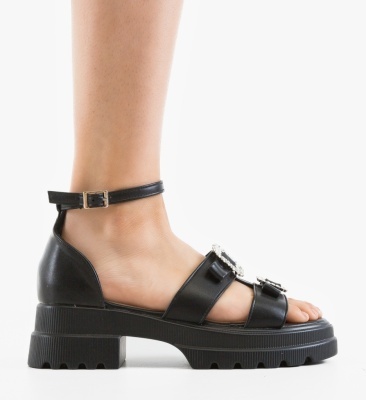 Sandale dama Mya Negre 2