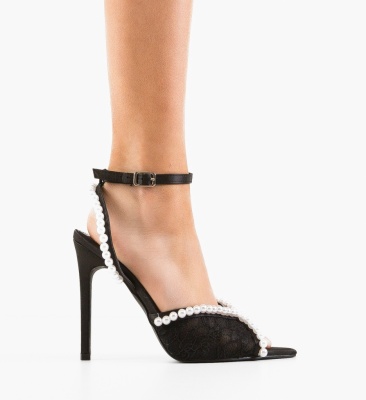 Sandale dama Natash Negre