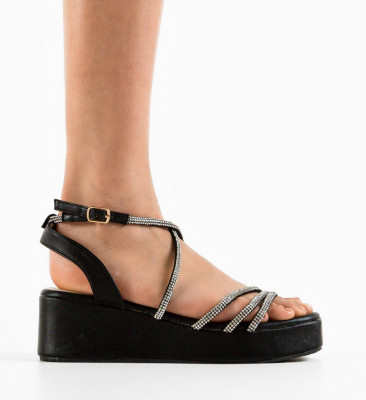 Sandale dama Okel Negre