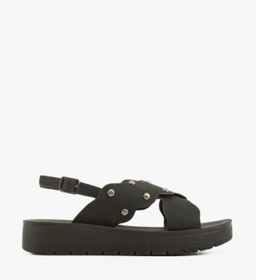 Sandale dama Vyka Negre