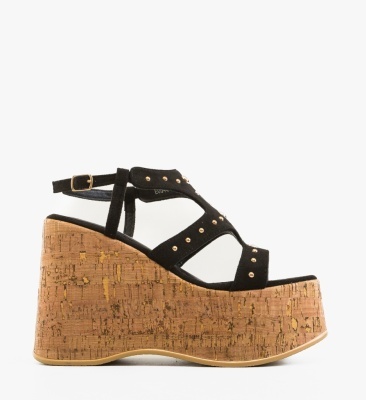 Sandale dama Zarek Negre