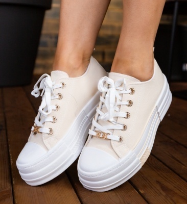 Sneakers dama Heyh Bej