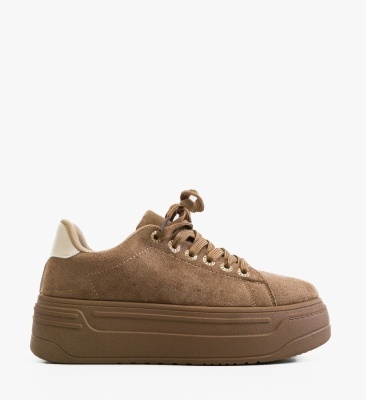 Sneakers dama Merui Khaki