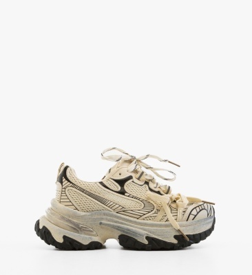 Sneakers dama Rarrw Bej