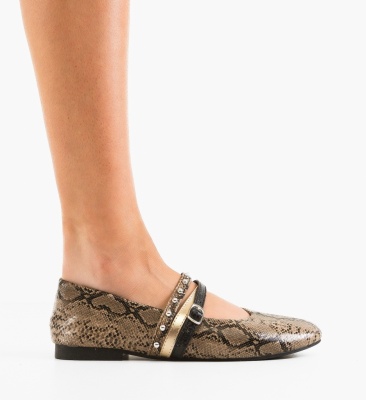 Balerini dama Doher Animal Print 2