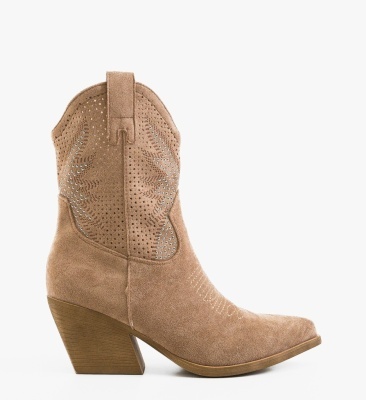 Botine dama Buroca Khaki