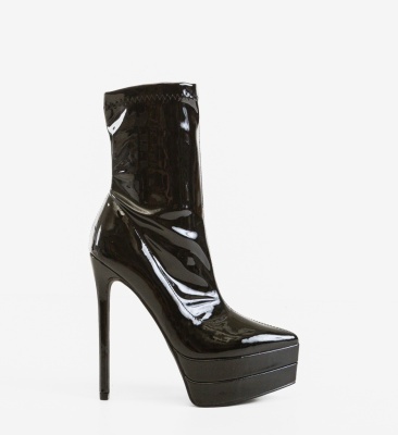 Botine dama Kazmire Negre 2