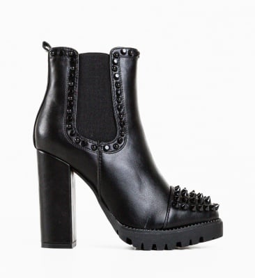 Botine dama Mendel Negre