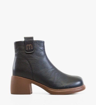 Botine dama Safta Bleumarin