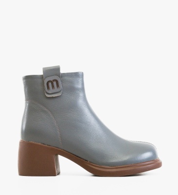 Botine dama Safta Gri