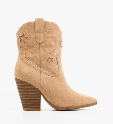 Botine dama Vanna Khaki
