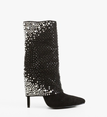 Botine dama Velyon Negre