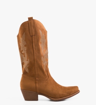 Cizme dama Kaitlyn Camel