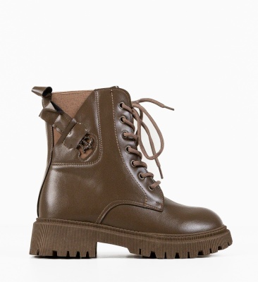 Ghete dama Tradale Khaki