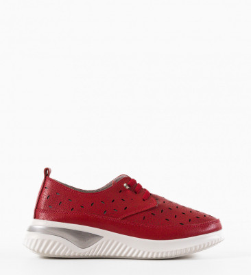 Pantofi Casual Balaj Rosii