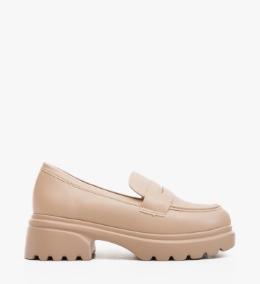 Pantofi casual dama Nowe Bej