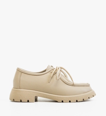 Pantofi casual dama Palome Bej