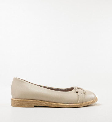 Pantofi casual dama Starry Bej