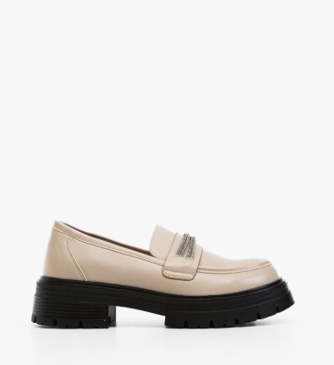 Pantofi casual dama Uster Bej
