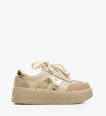 Pantofi Casual Hakro Bej