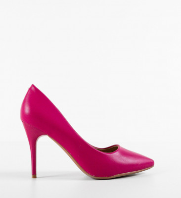 Pantofi cu toc Danube Fuchsia