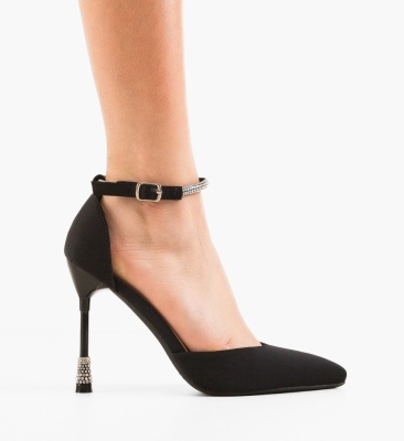 Pantofi cu toc Yanu Negre