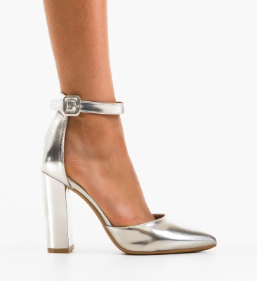 Pantofi dama Anjali Argintii