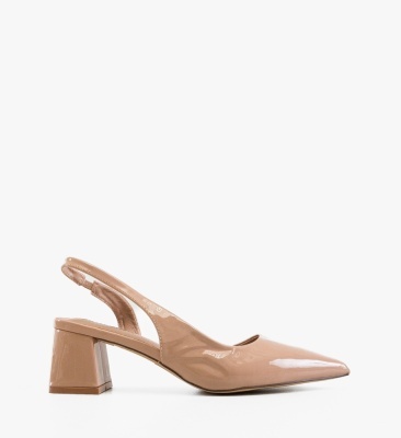 Pantofi dama Deder Nude 2