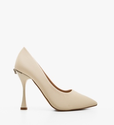 Pantofi dama Linda Bej