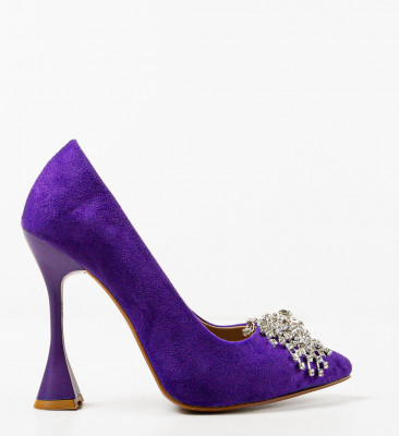 Pantofi dama Yerer Mov