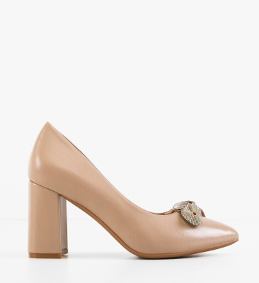 Pantofi dama Yesee Nude
