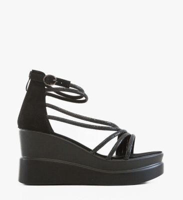 Platforme dama Burnet Negre