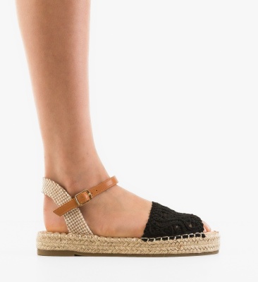 Sandale dama Aliya Negre