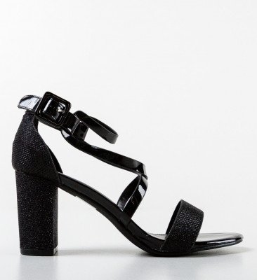 Sandale dama Cafere Negre