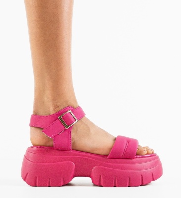 Sandale dama Ferrus Fuchsia
