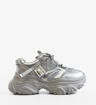 Sneakers dama Careof Argintii
