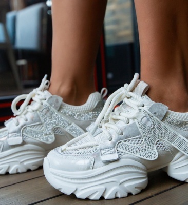 Sneakers dama Cream Albi