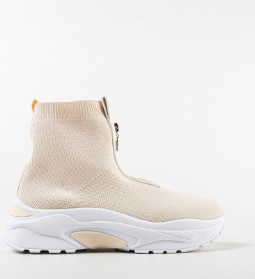 Sneakers dama Eshan Bej