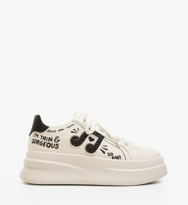 Sneakers dama Imoge Albi