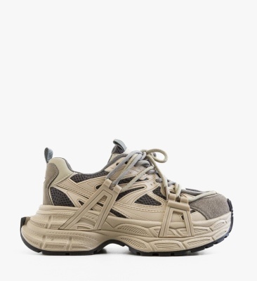 Sneakers dama Okkos Bej