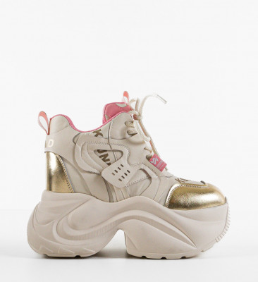 Sneakers dama Stacee Bej