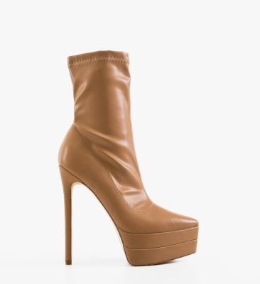 Botine dama Kazmire Bej