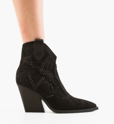 Botine dama Leila Negre